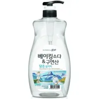 Средство для мытья посуды, овощей и фруктов с содой и лимонной кислотой Chamgreen 965 мл