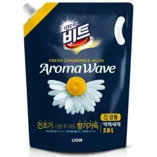 Средство для стирки концентрированное жидкое Aroma Wave свежая ромашка (сменный блок), 2 л