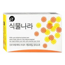 Мыло туалетное твердое Shingmulnara Soap Chamomile Moisture 90 гр