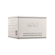 Кушон для лица солнцезащитный осветляющий DR.CELLIO WHITENING SUN BLOCK CUSHION #13 LIGHT BEIGE 14 гр