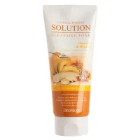 Пенка для лица очищающая Deoproce Natural Perfect Solution Cleansing Foam Oatmeal & Banana 170 гр