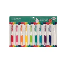 Зубная щетка набор 10 шт Fine All Antibacterial R 5+5