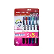 Набор щеток зубных Dentimate Daily Cavity Care Elastic Bristle (5+5ea)