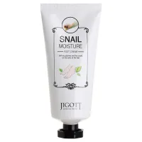 Крем для ног увлажняющий с улиткой JIGOTT SNAIL MOISTURE FOOT CREAM, 100 мл