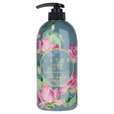 Гель для душа парфюмированный с экстрактом лотоса Jigott Lotus Perfume Body Wash 750 мл