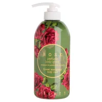 Лосьон для тела парфюмированный с экстрактом розы Jigott Rose Perfume Body Lotion, 500 мл