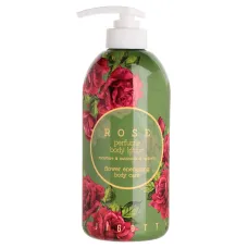 Лосьон для тела парфюмированный с экстрактом розы Jigott Rose Perfume Body Lotion, 500 мл