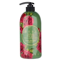 Гель для душа парфюмированный с экстрактом розы Jigott Rose Perfume Body Wash 750 мл