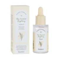 Сыворотка с экстрактом риса DEOPROCE RICE ENRICHED BRIGHTENING AMPOULE 30 гр
