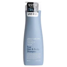 Шампунь для волос для жирной кожи головы LOOK AT HAIR LOSS TRUE HAIR & SCALP SHAMPOO 500 мл
