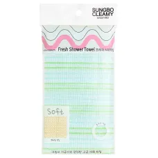 Мочалка для душа (28х100) Fresh Shower Towel 1 шт