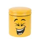 Банка для сыпучих продуктов Smile d=10,5 см h=12 см v=480 мл (керамика)