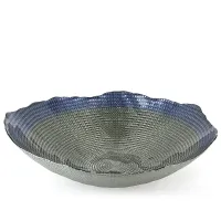 Блюдо сервировочное Александрит d=40 см h=8 см (стекло)