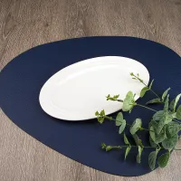 Блюдо сервировочное Маршмеллоу 25*15*1,5 см (фарфор)