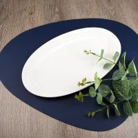 Блюдо сервировочное Маршмеллоу 30*18*2 см (фарфор)