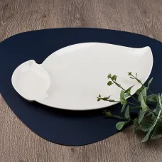 Блюдо сервировочное Маршмеллоу 33*20*2 см (фарфор)