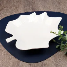 Блюдо сервировочное Маршмеллоу 36*30*3 см (фарфор)