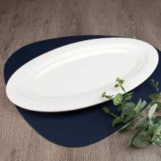Блюдо сервировочное Маршмеллоу 41*22*2,7 см (фарфор)