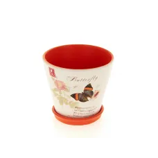 Горшок для цветов с поддоном Музыкальный этюд d=18 см h=17 см v=2300 мл