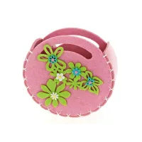 Изделие декоративное Весенний букет 18*7*17 см (искусственный войлок)