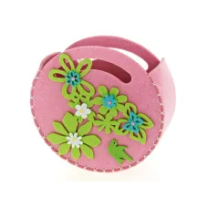 Изделие декоративное Весенний букет 22*8*21 см (искусственный войлок)