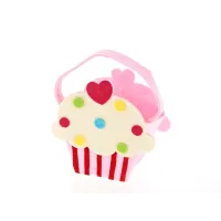 Изделие декоративное Кекс 12*7*12,5 см (2 вида) (искусственный войлок)