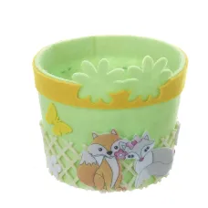 Изделие декоративное Лисички-сестрички 12,5*12,5*12,5 см (искусственный войлок)