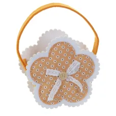 Изделие декоративное Цветочек 19*9*18,5 см (искусственный войлок)