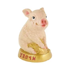 Копилка декоративная Поросенок 6,5*5,5*9 см