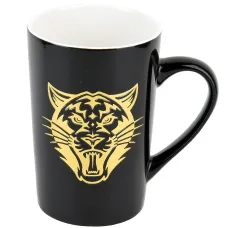 Кружка фарфоровая (имитация золота) Хищник v=410 мл