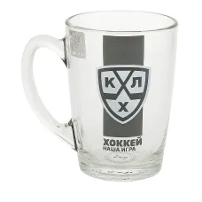 Кружка стеклянная КХЛ v=300 мл