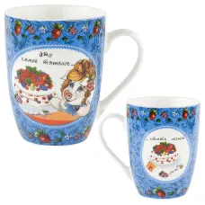 Кружка фарфоровая Хрюшка/Афоризмы v=360 мл (6 видов)