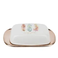 Масленка Перья 18*12*4,5 см