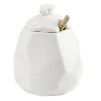 Медовница с ложкой Naturel 10*10*13 см v=500 мл