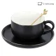 Фарфоровый чайный набор 4 предмета с ложками Royal Line. Night (2 персоны) v=350 мл