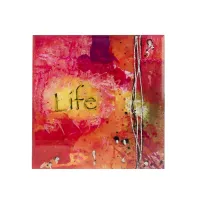 Панно декоративное С любовью 20*20 см (2 вида)