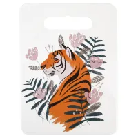 Подставка под горячее с пробкой Тигр в тропиках 15*20*0,5 см