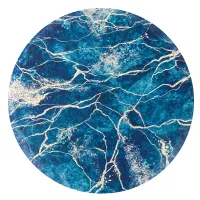 Подставка под горячее с пробкой Мрамор (матовая) 16*16*0,5 см