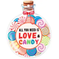 Подставка под горячее с пробкой Сладости 18*23*0.5 см (3 вида)