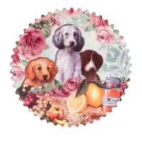 Подставка под кружку с пробкой Встреча 6,5*6,5*0,5 см (6 видов)