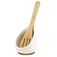 Подставка под ложку (с ложкой) Naturel 10*10*22 см