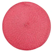 Салфетка сервировочная (плейсмат) Casual line (красная) d=38