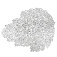 Салфетка сервировочная (плейсмат) Ajouré (серебро) 46*36 см