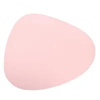 Салфетка сервировочная (плейсмат) Экокожа (розовая) 45*37 см