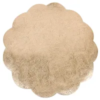 Салфетка сервировочная (плейсмат) Розовый цветок d=38 см