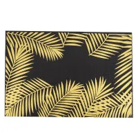 Салфетка сервировочная (плейсмат) Папоротник черный 45*30 см