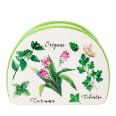 Салфетница Душистые травы 10,5*5*9 см (керамика)