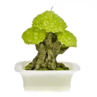 Свеча декоративная Бонсай 17*12,5*21 см (парафин)