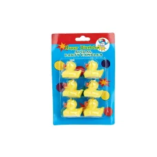 Свечи декоративные, набор 6 шт. Веселый праздник 3,5*3*3,5 см