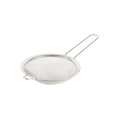 Сито с ободом и ручкой d=14 см l=29 см (нержавеющая сталь)